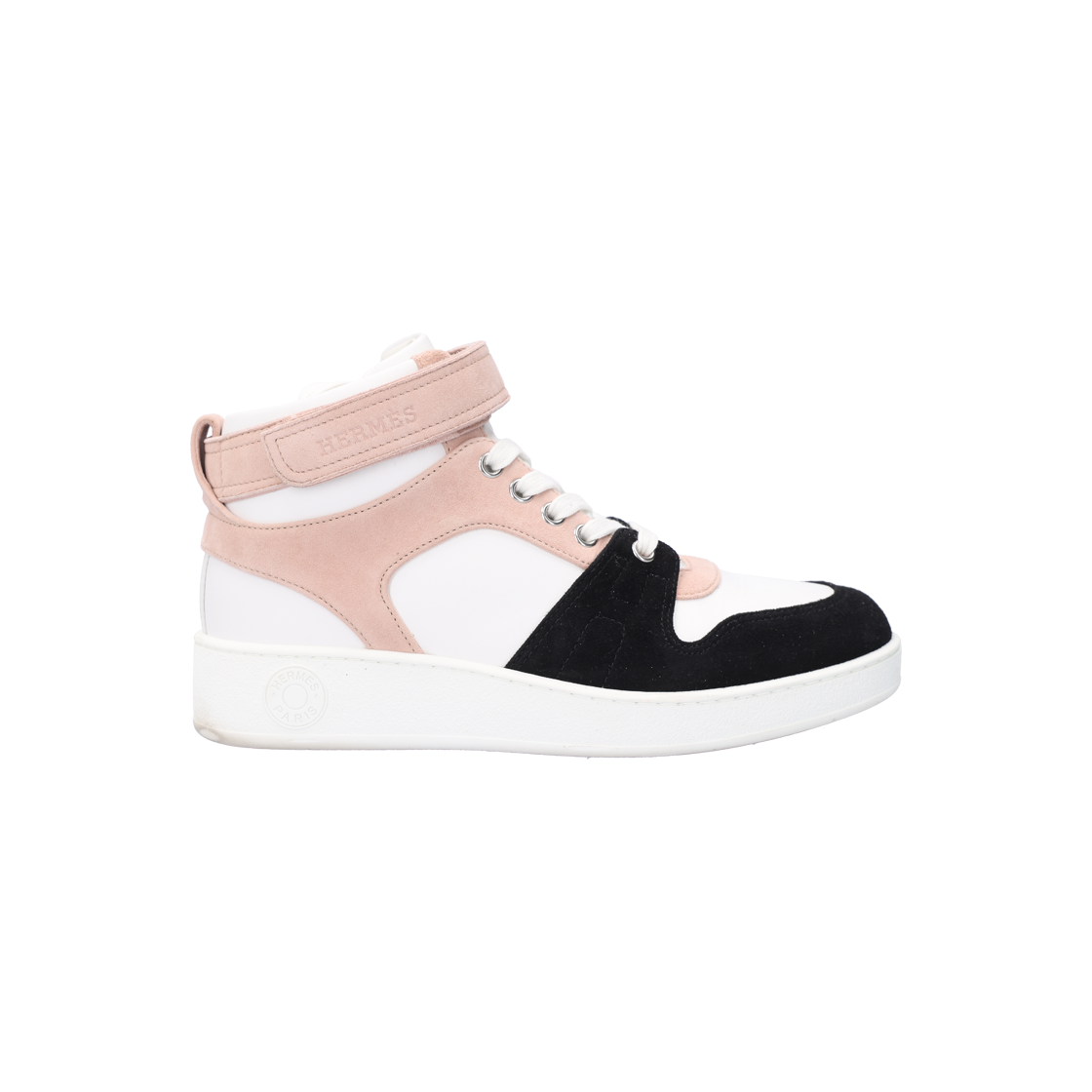 IT5CW8HLPS6R Hermes H222170Z Suede High-Top Sneakers Size 37