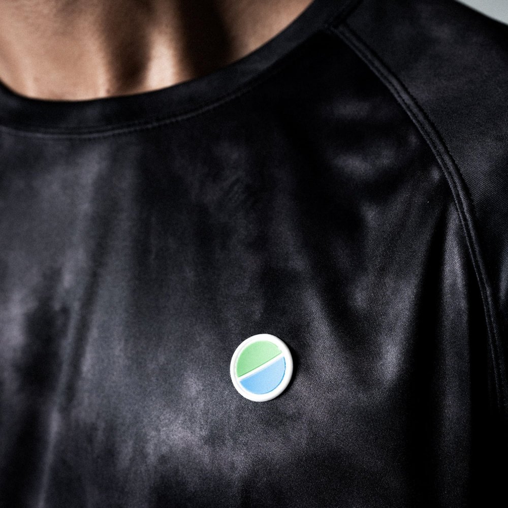 아틀라스 콜렉티프 V3 코어 남성 러닝 티셔츠 타이다이 블랙(Atlas COLLECTIF V3 Core MENS Running TShirt Tie Dye Black) - 3
