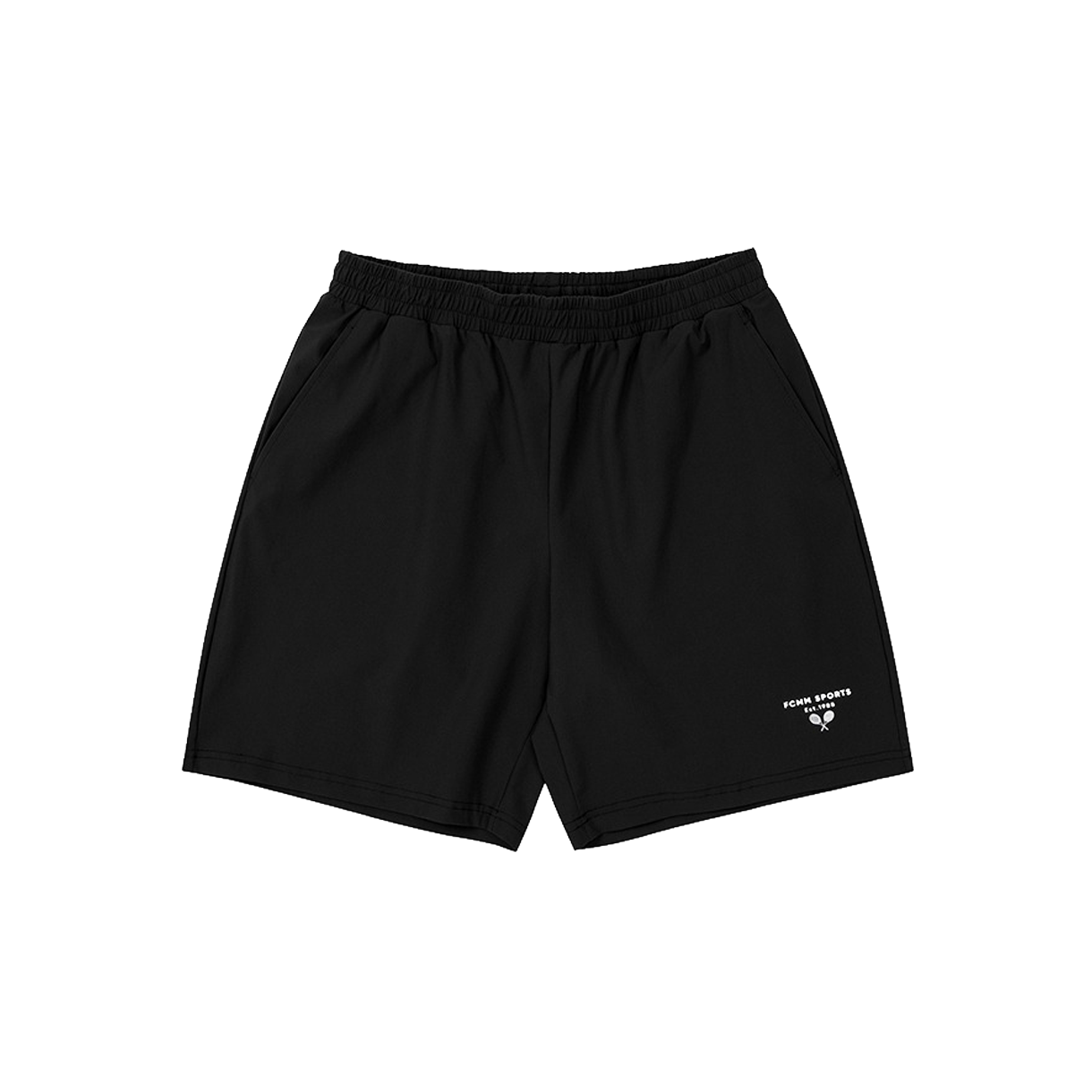 에프씨엠엠 스포츠 포시즌 시그니처 스트레치 쇼츠 블랙(FCMM SPORT Four Seasons Signature Stretch Shorts Black)