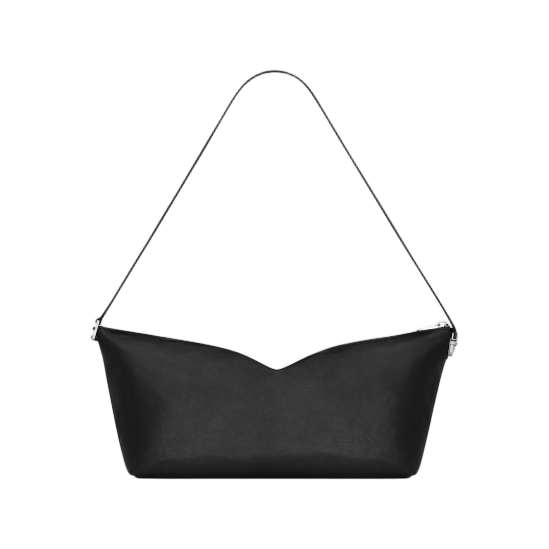 생로랑 르 턱 자이언트 크로스바디백 그레인드 레더 블랙(Saint Laurent Le Tuc Giant Crossbody Bag in Grained Leather Black) - 3