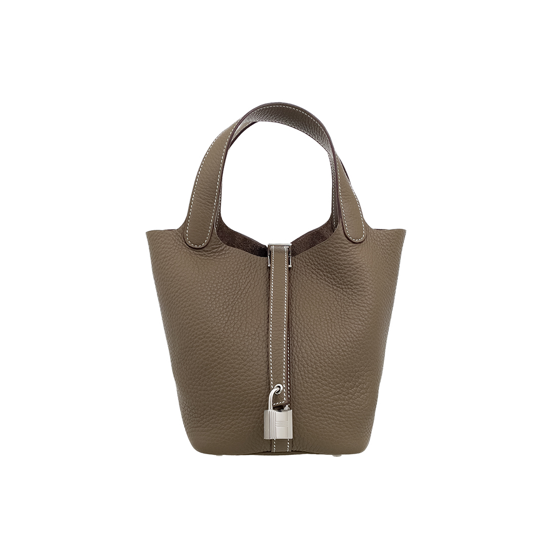 에르메스 피코탄18 에토프 은장 K각인(6HB0041)(Hermes Picotin 18 Etoupe Silver Hardware K Stamp (6HB0041))