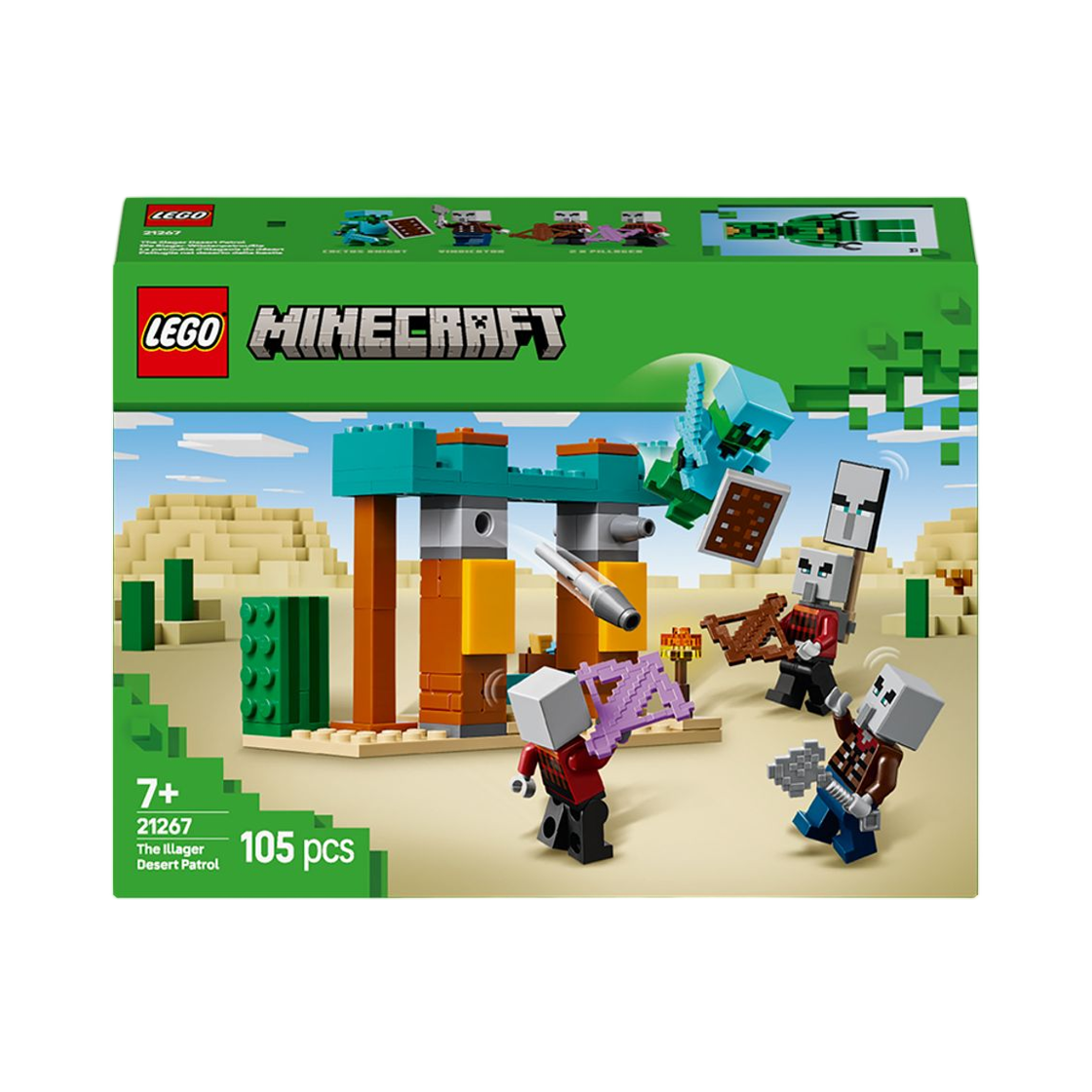 레고 마인크래프트 우민 사막 순찰대(Lego Minecraft Desert Patrol) - 2