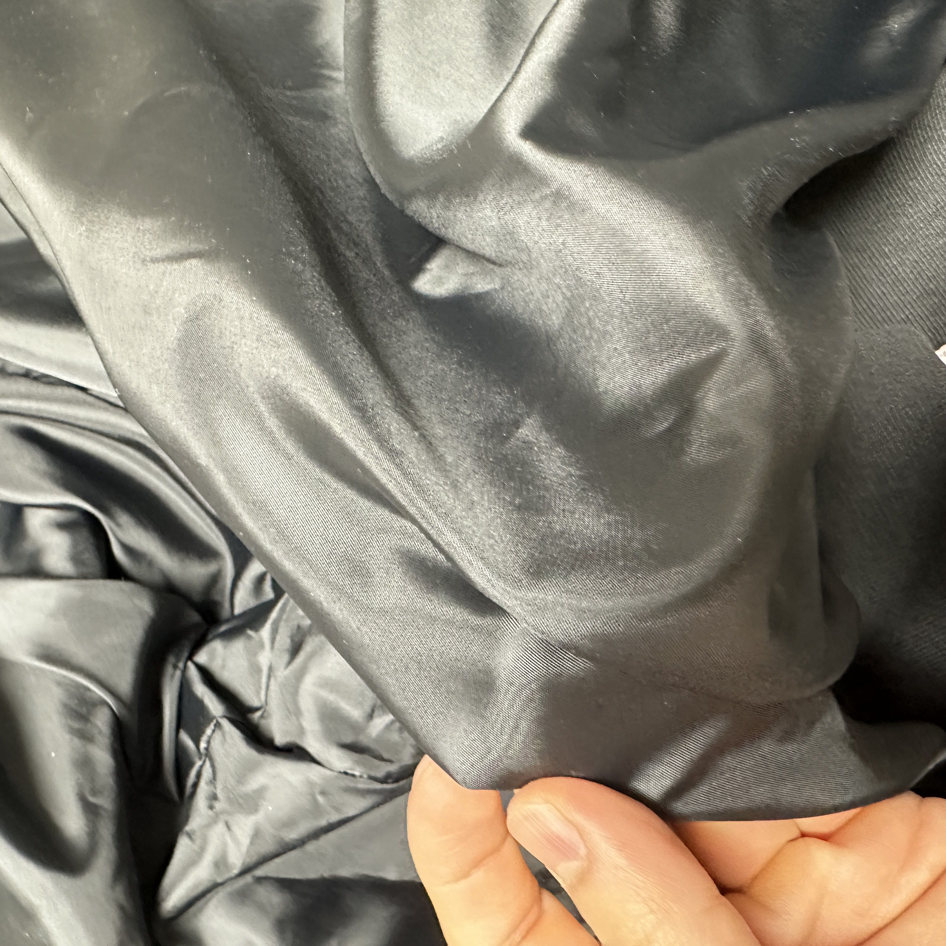 Adidas Pleather 3S Track Top Black - KR Sizing 착용 스타일 - 7
