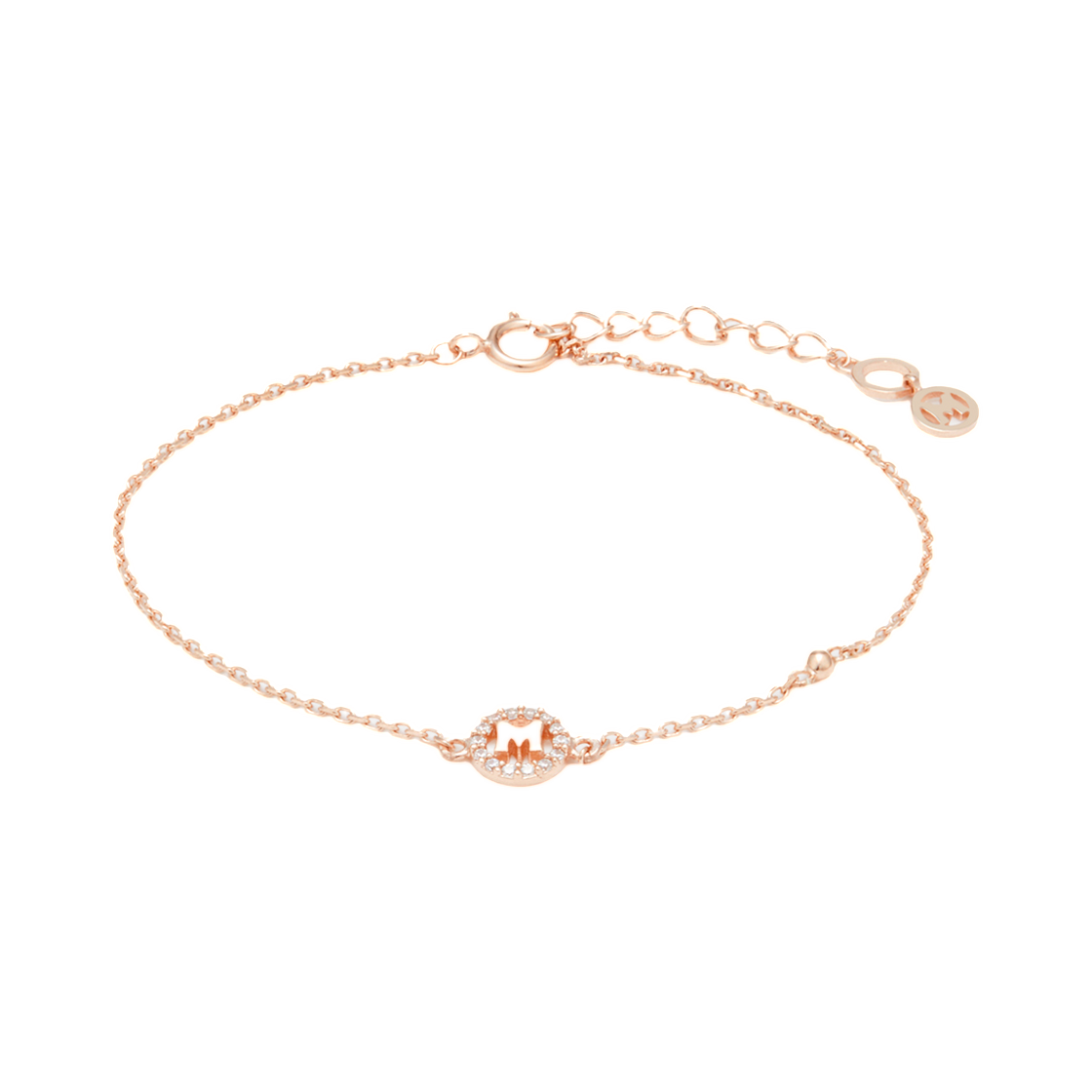 (W) 메트로시티 튜보라레 로즈 스털링 실버 브레이슬릿 로즈 골드((W) Metrocity Tuberare Rose Sterling Silver Bracelet Rose Gold) - 1