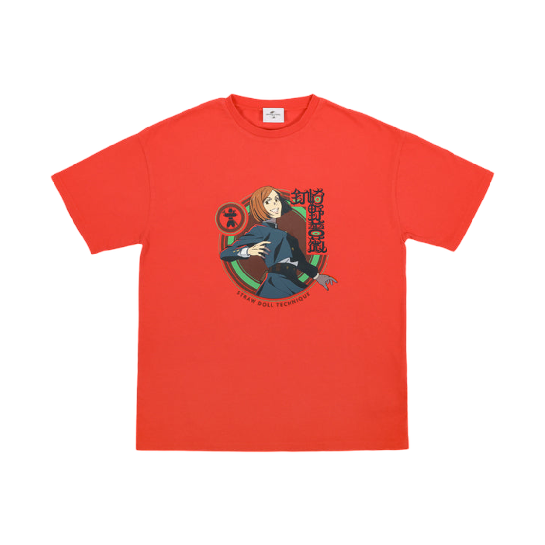 주술회전 유니버셜 스튜디오 재팬 노바라 쿠기사키 티셔츠 레드(Jujutsu Kaisen Universal Studios Japan Nobara Kugisaki T-Shirt Red) - 1