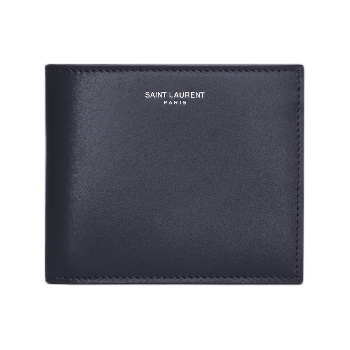 생로랑 파리 이스트 웨스트 월렛 코인 퍼스 스무스 레더 미드나잇 블루(Saint Laurent Paris East West Wallet with Coin Purse in Smooth Leather Midnight Blue) - 1