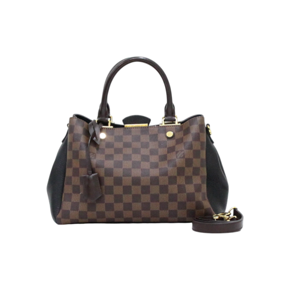 ITT6MPPAH9VL Louis Vuitton N41673 Damier Ebene Brittany Tote and Shoulder Bag