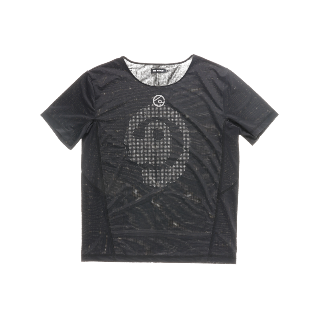 더왈드 레이저 백홀 러닝티 블랙(THE WARLD Laser Back Hole Running Tee Black) - 2