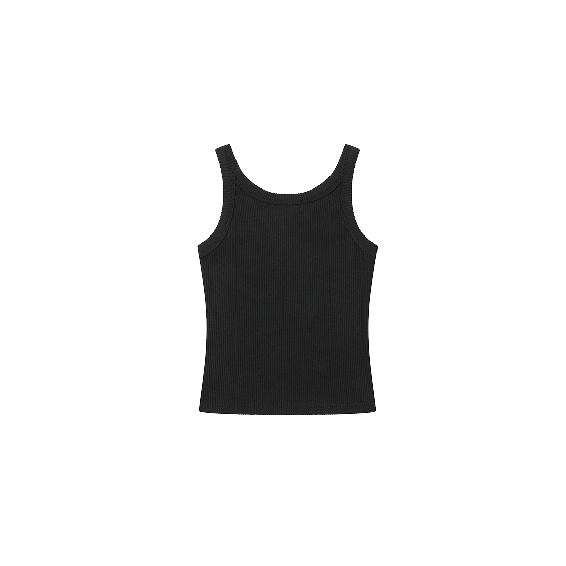 무센트 테오 크로스 레더 패치 슬리브리스 나시 (2컬러) 블랙(MUCENT Theo Cross Leather Patch Sleeveless (2Color) Black) - 2