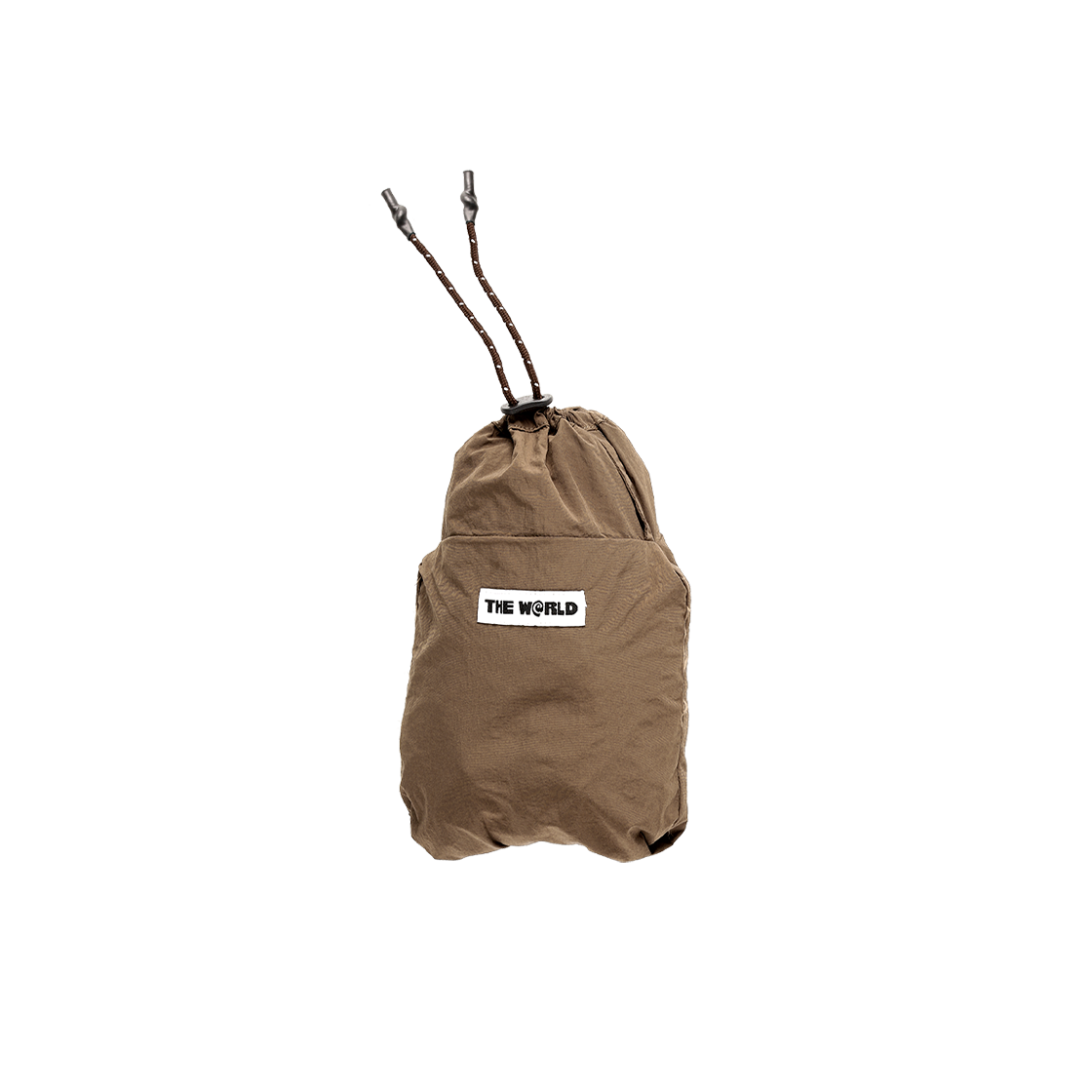 더왈드 패커블 앳심볼 패널 쇼트팬츠 브라운(THE WARLD Packble At Symbol Pannel Short Pants Brown) - 4