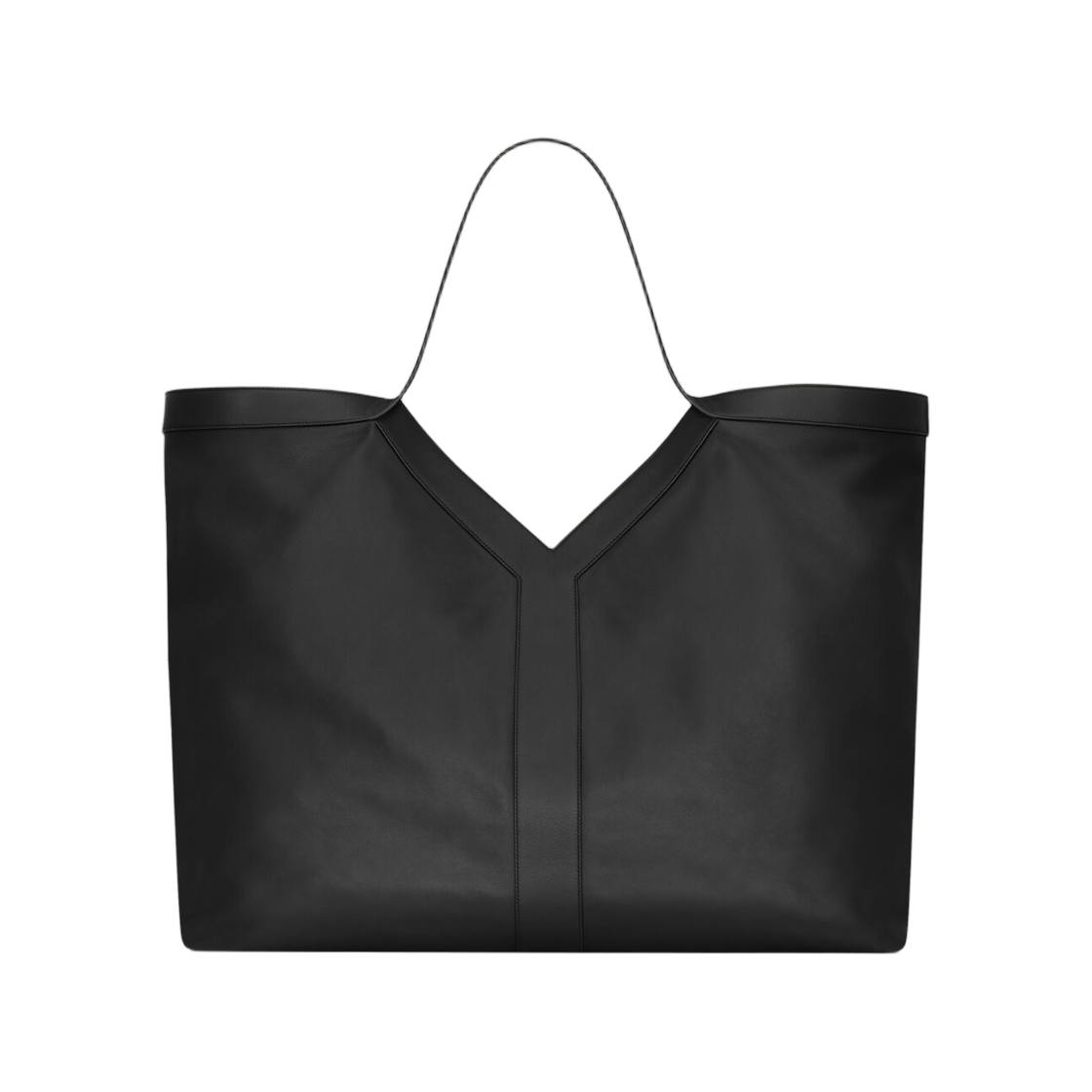 생로랑 Y 맥시 토트 그레인드 레더 블랙(Saint Laurent Y Maxi Tote in Grained Leather Black) - 3