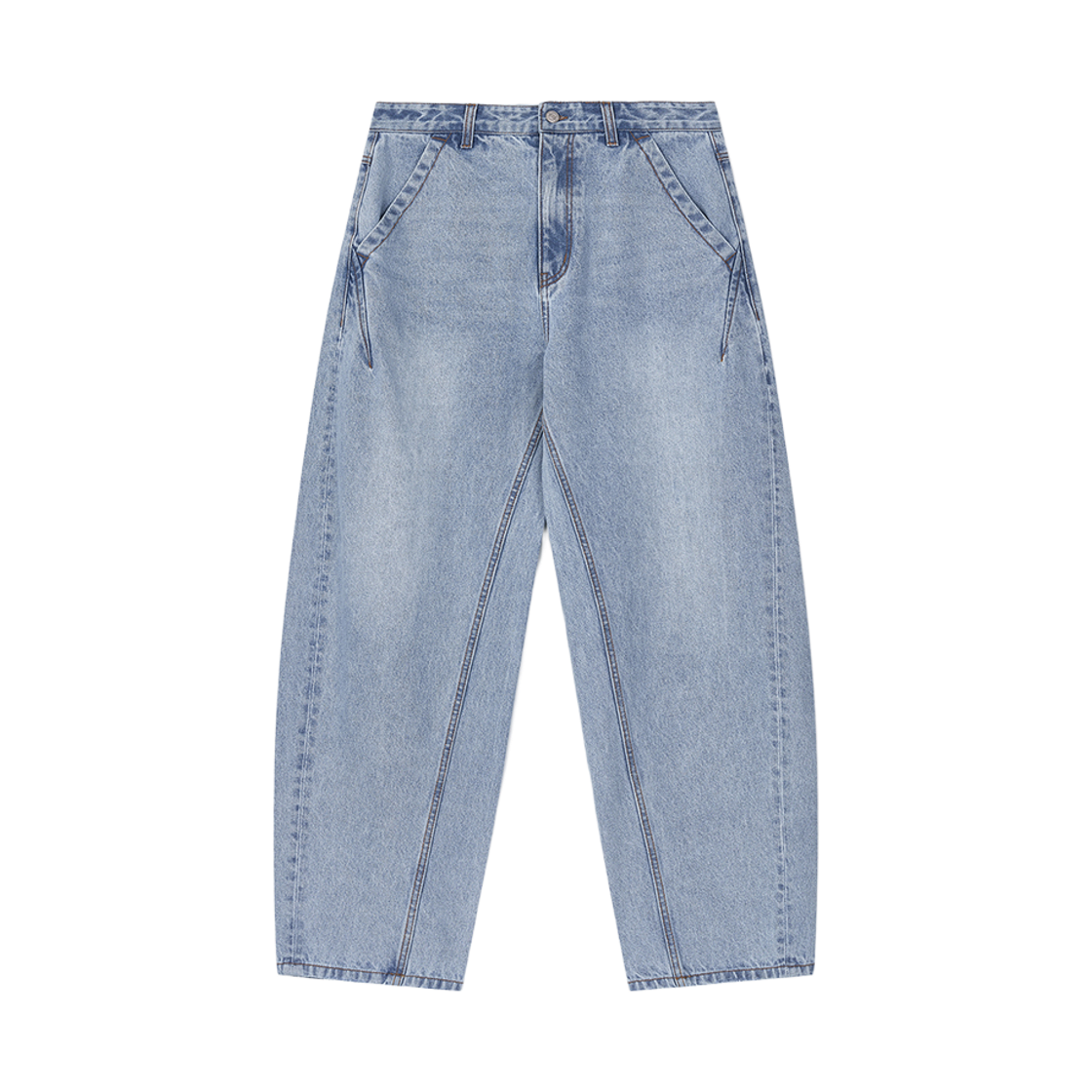 노운 밸런스드 데님 팬츠 라이트 블루(Noun Balanced Denim Pants Light Blue)