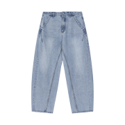 Noun Balanced Denim Pants Light Blue