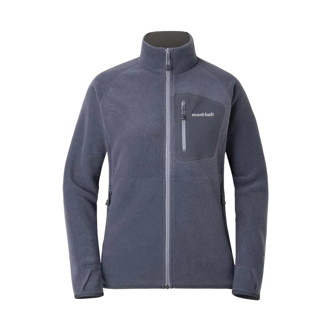 (W) 몽벨 클리마플러스100 자켓 다크 그레이((W) Montbell Climaplus100 Jacket Dark Gray) - 1