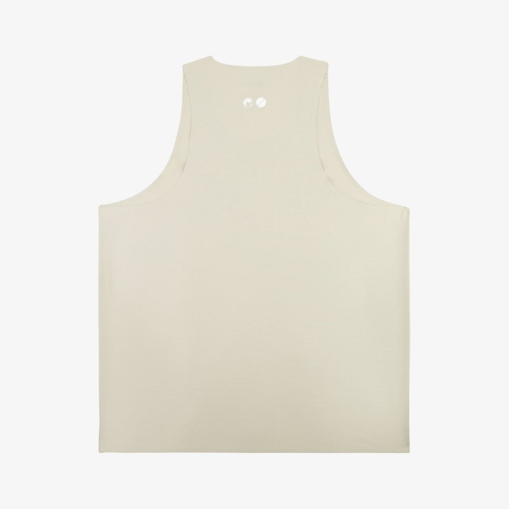 아틀라스 콜렉티프 에리아 포티스 남성 레이스 싱글렛 베이지(Atlas COLLECTIF Aeria Fortis MENS Race Singlet Beige) - 2