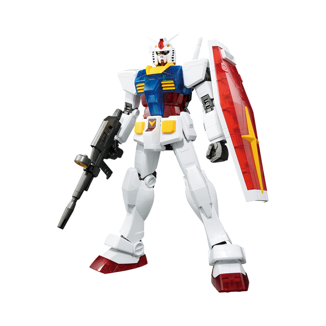 - Bandai Ichiban Kuji Mobile Suit Gundam Gunpla 2021 A Prize Mega Size Model 1/48 RX782 Gundam Solid Clear Standard