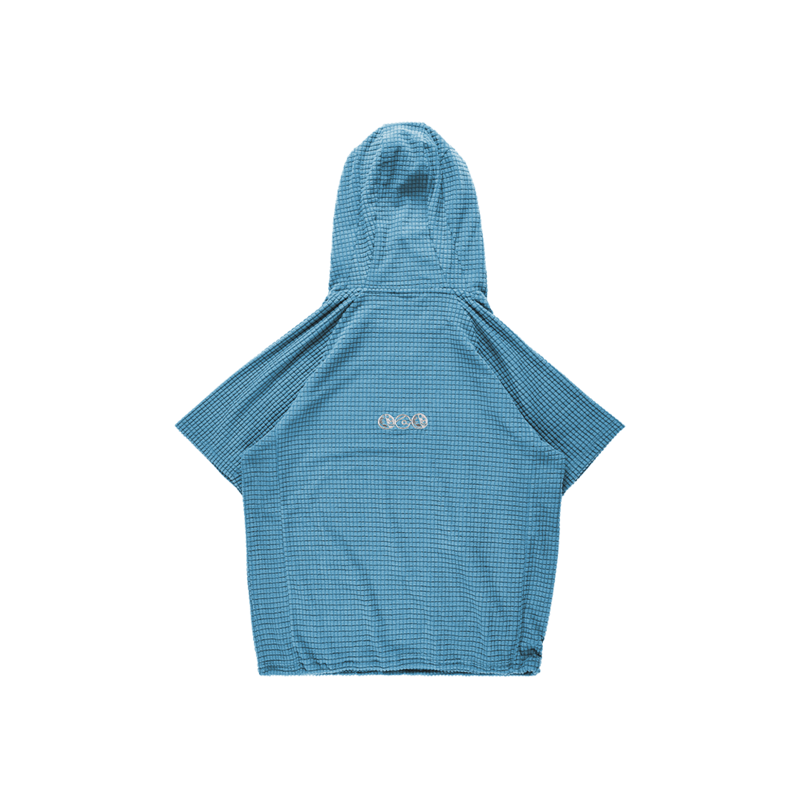 더왈드 와플 바라클라바 하프 후디 블루(THE WARLD Waffle Balaclava Half Hoodie Blue) - 2