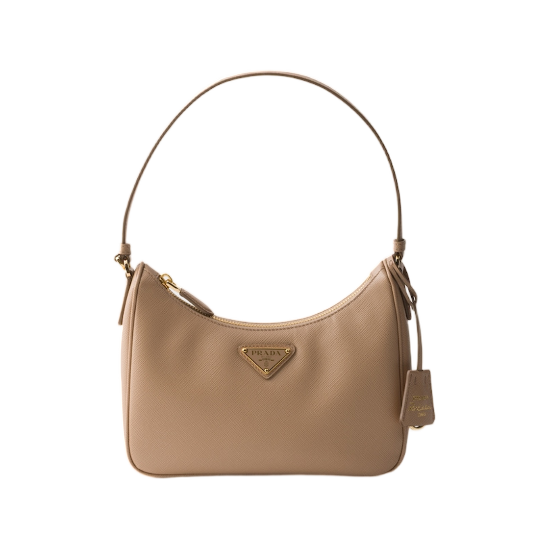 프라다 리에디션 2005 사피아노 레더 미니백 카메오 베이지(Prada Re-Edition 2005 Saffiano Leather Mini-Bag Cameo Beige) - 1