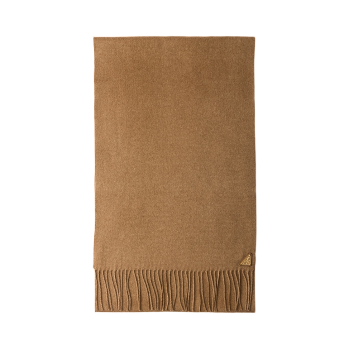 1FS065-2COP-F0Y8C Prada Silk And Cashmere Scarf Camel