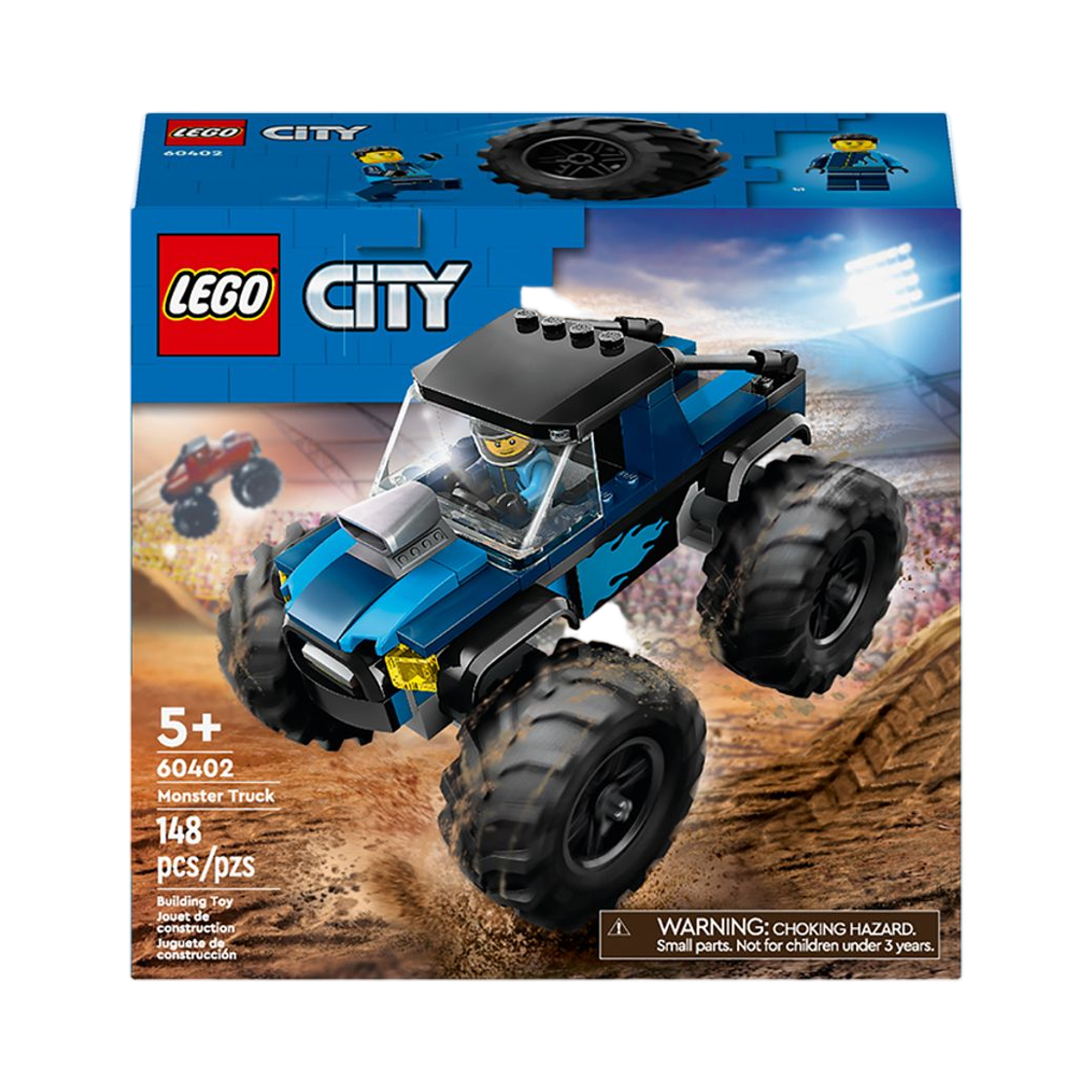 레고 시티 파란 몬스터 트럭(Lego City Blue Monster Truck) - 2