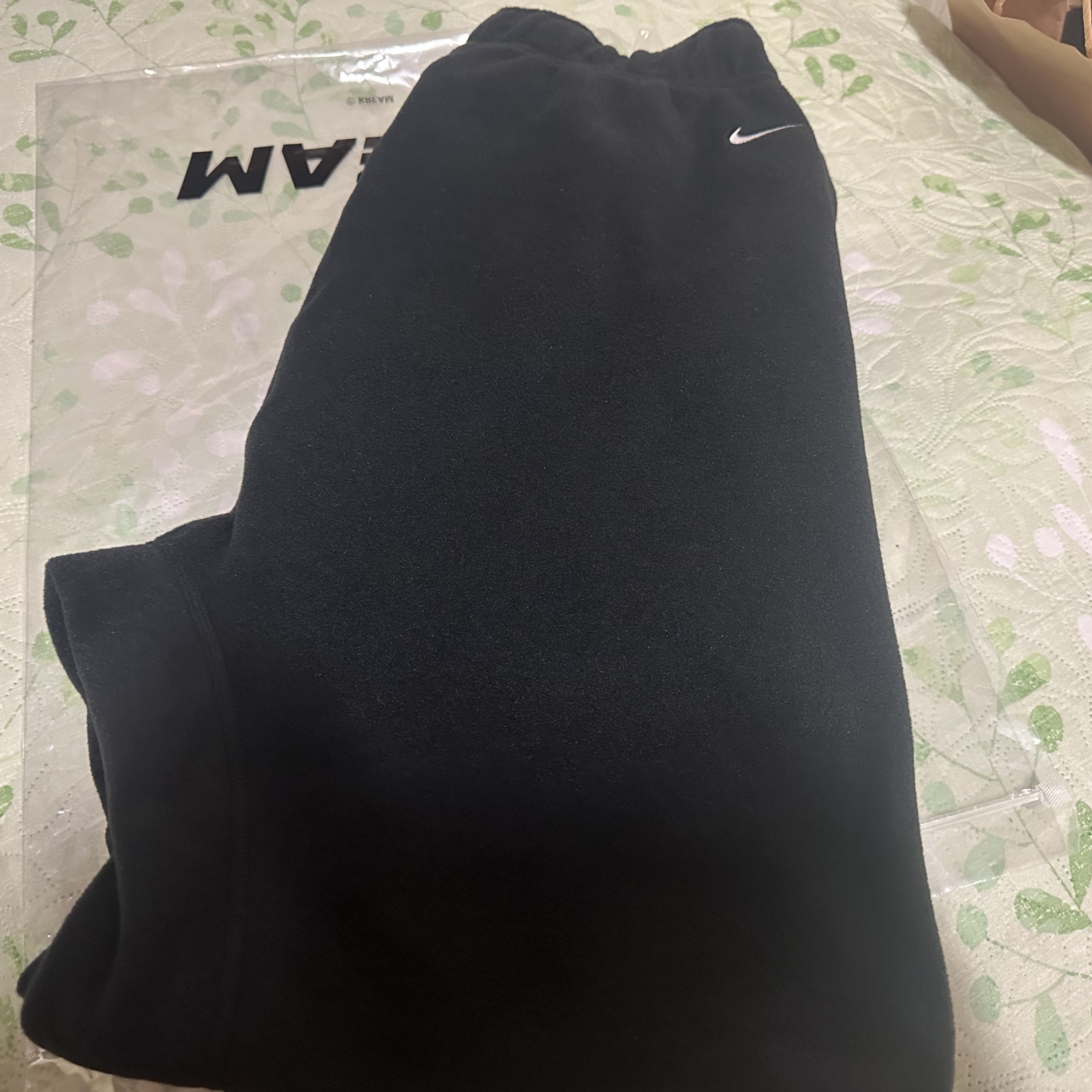 Nike ACG Polartec Wolf Tree Pants Black Summit White - Asia 착용 스타일 - 2