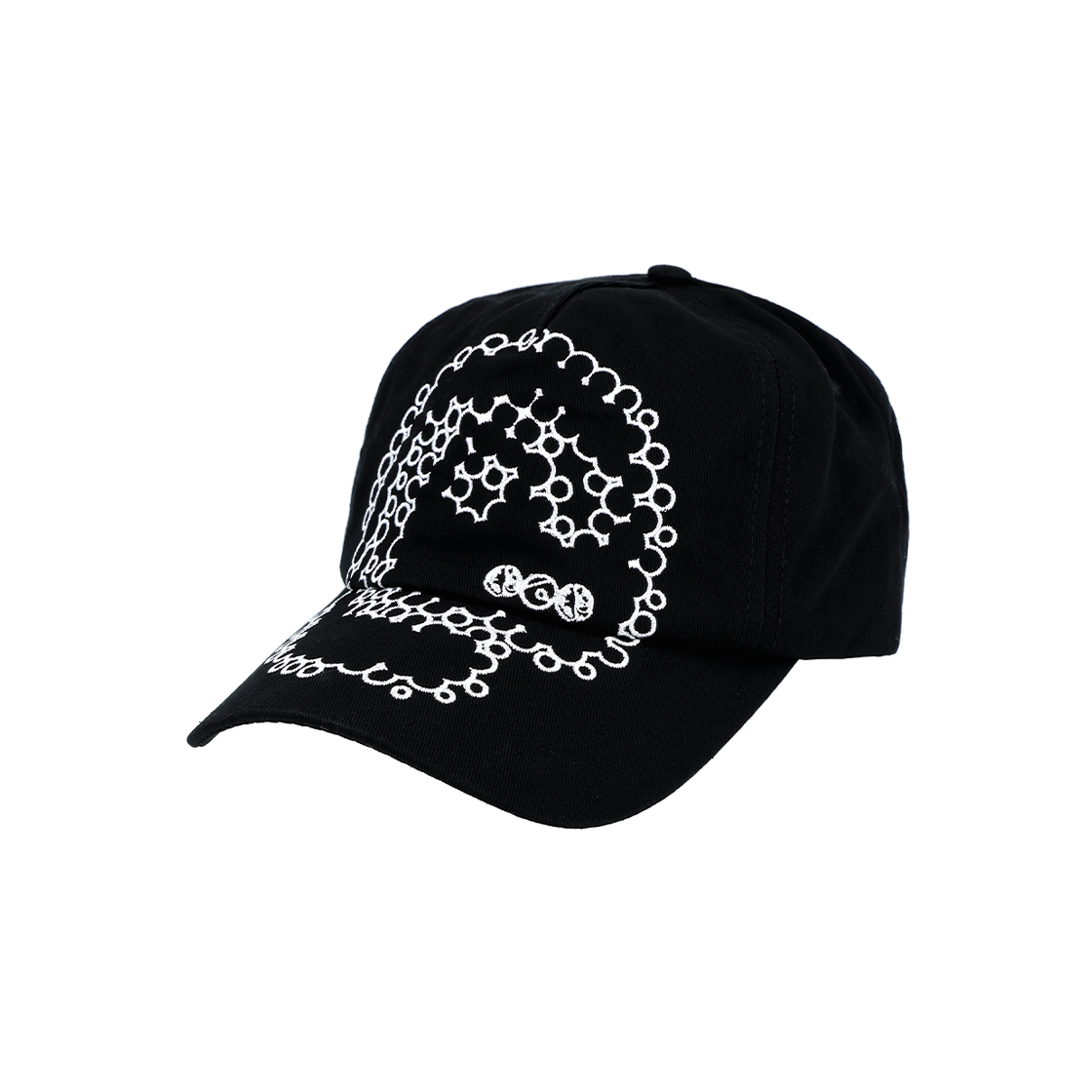 더왈드 에이에이에스 로고 베이스볼 캡 블랙(THE WARLD Aas Logo Baseball Cap Black) - 2