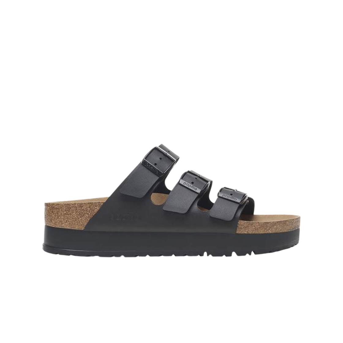 버켄스탁 플로리다 비건 플렉스 플랫폼 블랙 - 레귤러(Birkenstock Florida Vegan Flex Platform Black - Regular)