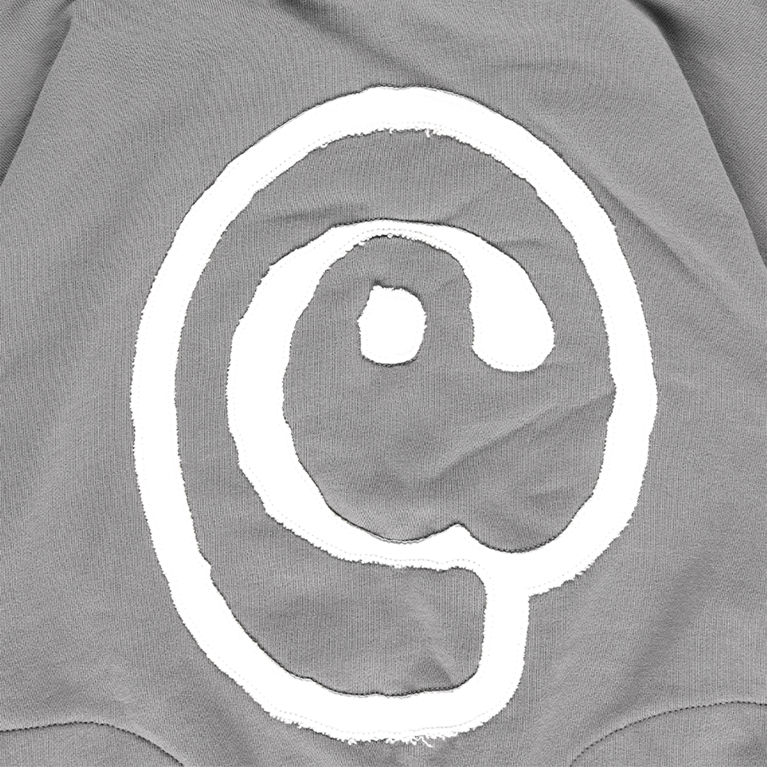 더왈드 앳심볼 아플리케 후디 차콜(THE WARLD At Symbol Applique Hoodie Chacoal) - 2