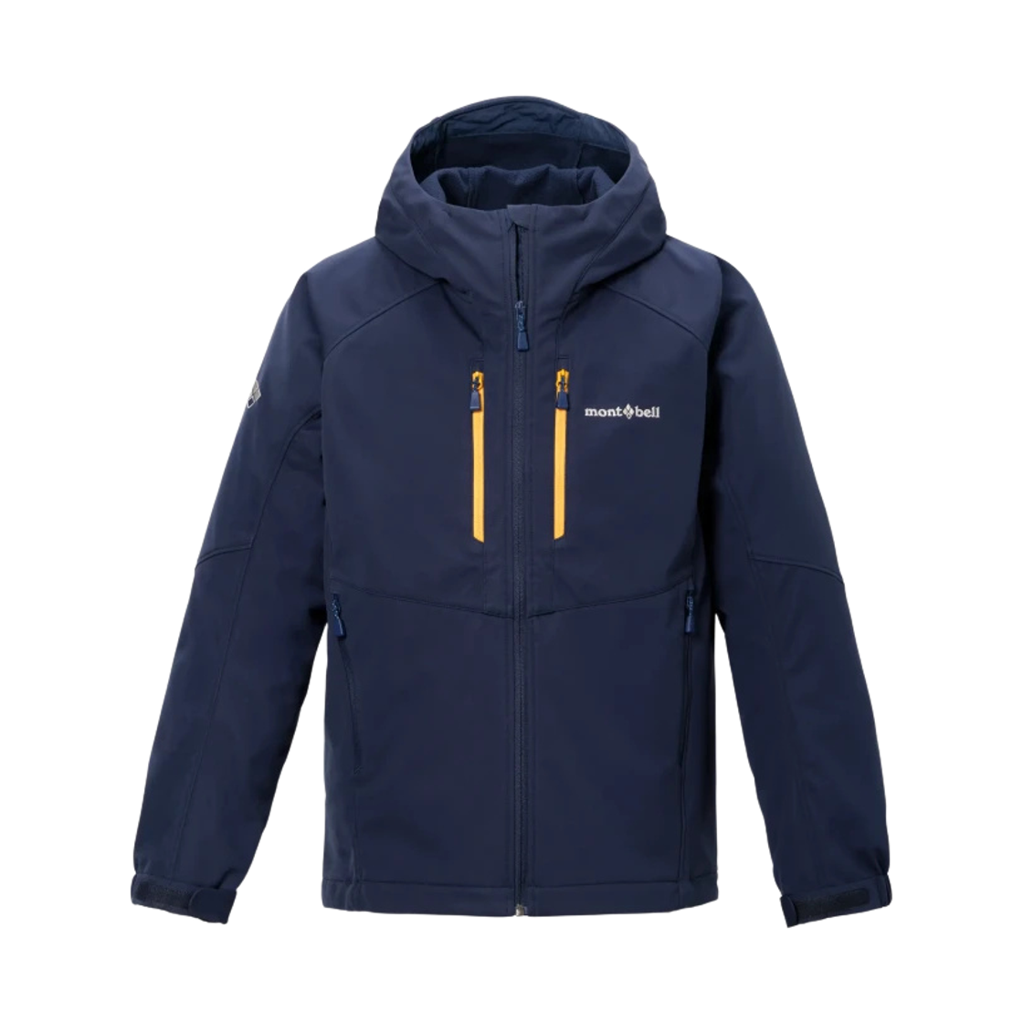 1106801 (Kids) Montbell Climabarrier Hooded Jacket Navy