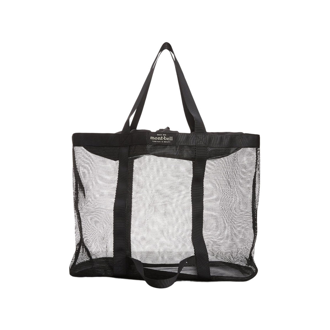 1123266 Montbell Mesh Tote Bag M Black