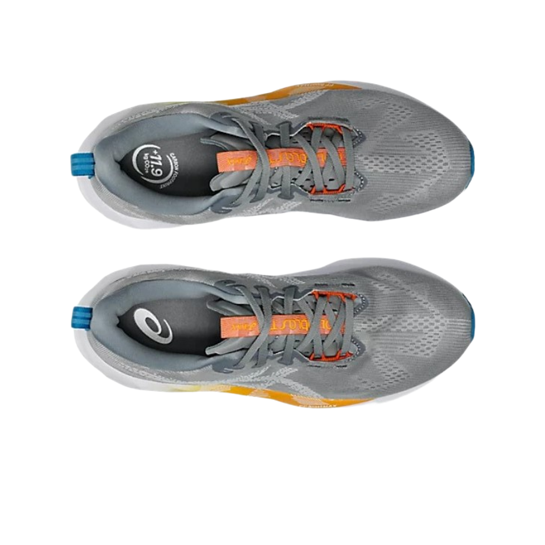 아식스 노바블라스트 5 그래블 화이트 - 2E 와이드(Asics Novablast 5 Gravel White - 2E Wide) - 2