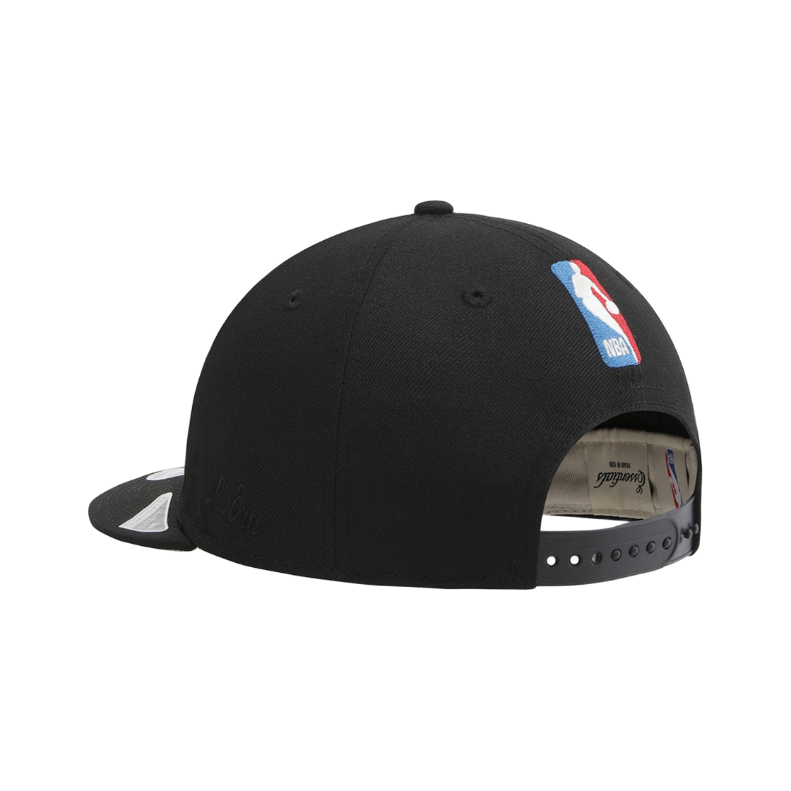 뉴에라 x 피어 오브 갓 x NBA 로고 레트로 크라운 스냅백 블랙(New Era x Fear of God x NBA Logo Retro Crown Snapback Black) - 4