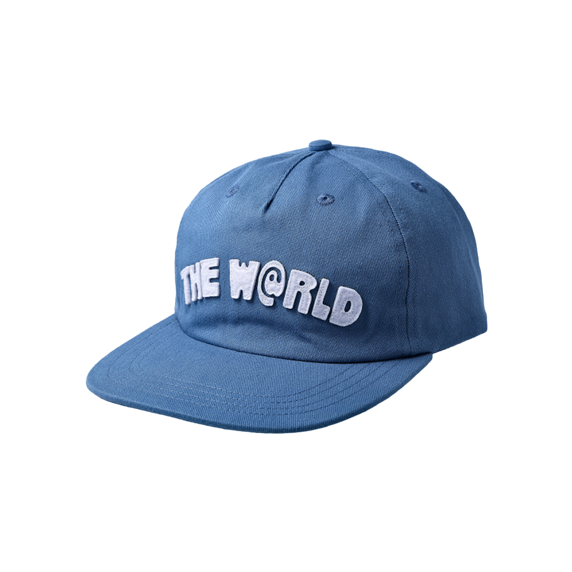 더왈드 5패널 펠트 캡 블루(THE WARLD 5 Panel Felt Cap Blue) - 2