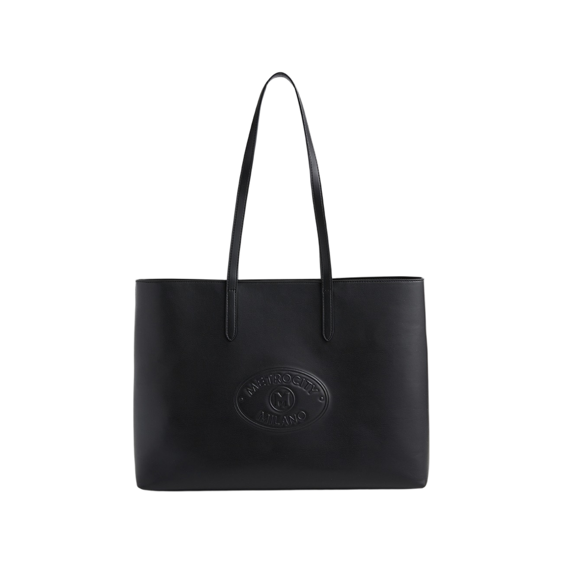 메트로시티 라르고 시티 쇼퍼백 미디움 블랙(Metrocity Largo City Shopper Bag Medium Black) - 1