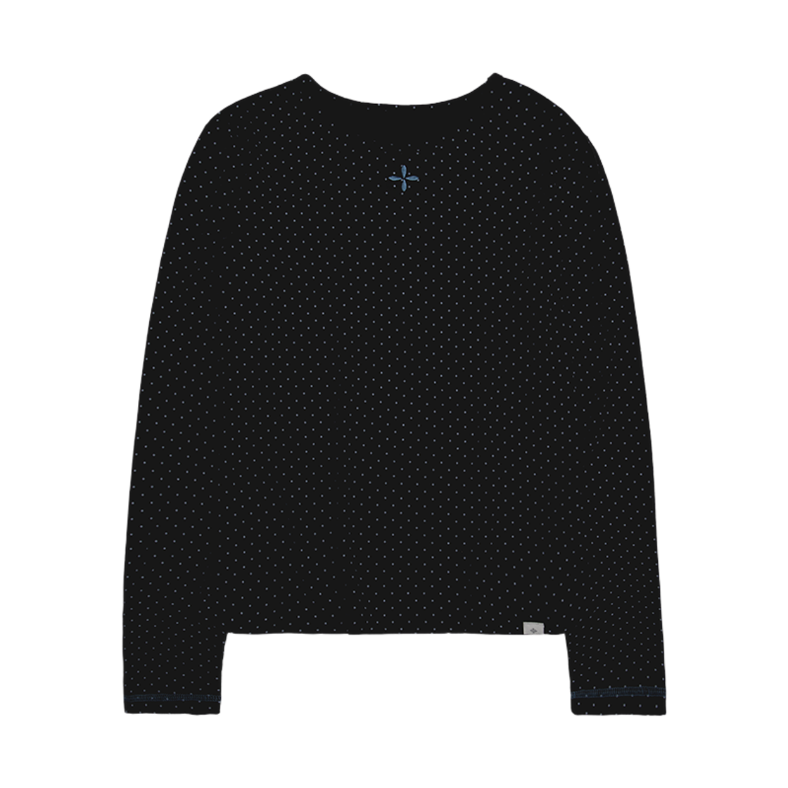 리오므 시그니처 도트 롱슬리브 티 블랙(Riomeu Signature Dot Long Sleeve T-Shirt Black)