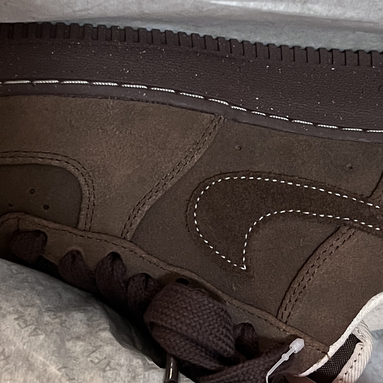 (W) Nike Air Force 1 '07 Cacao Wow 착용 스타일