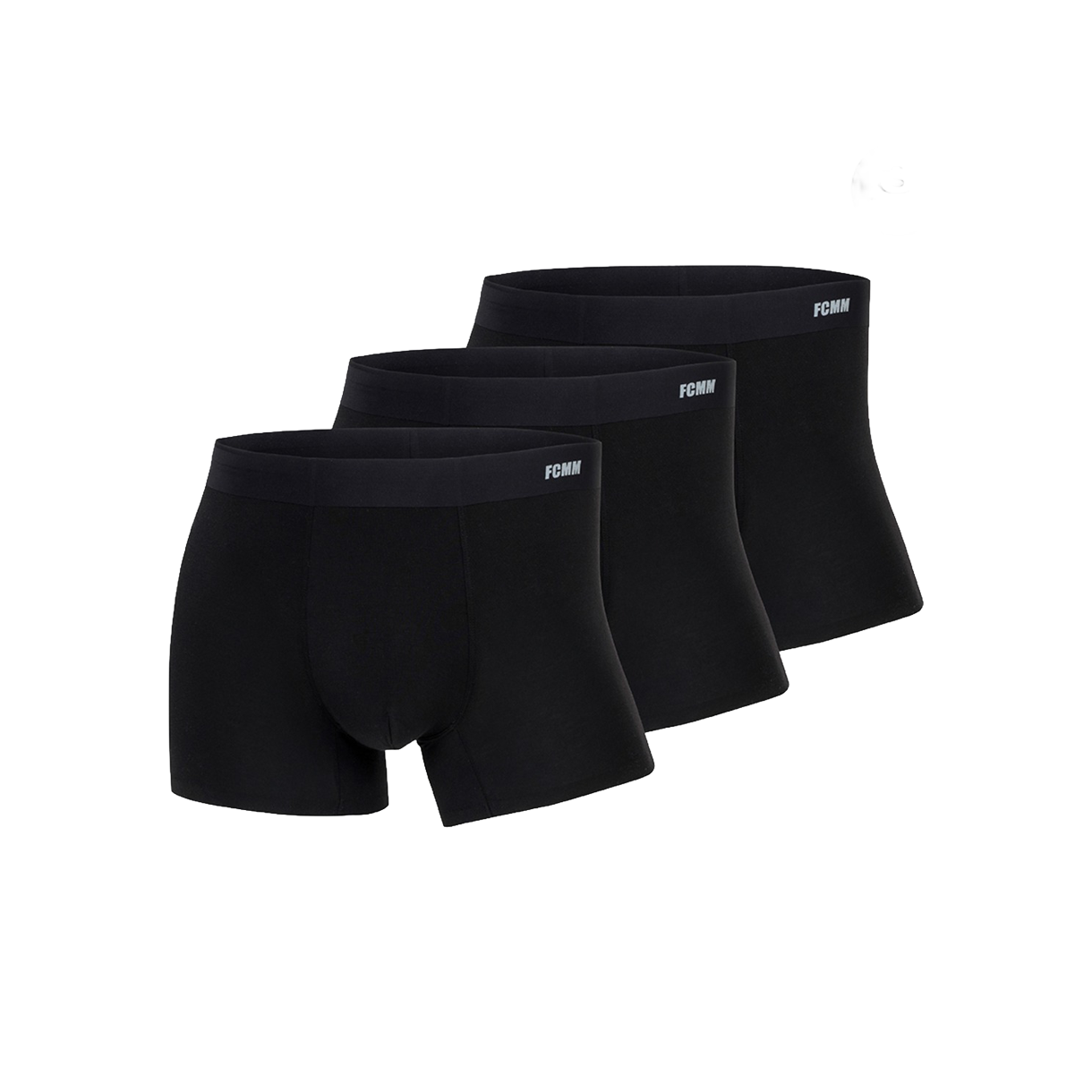 에프씨엠엠 스포츠 에브리데이 에센셜 드로즈 숏 블랙 3팩(FCMM SPORT Everyday Essential Drawers Short Black 3 Pack)