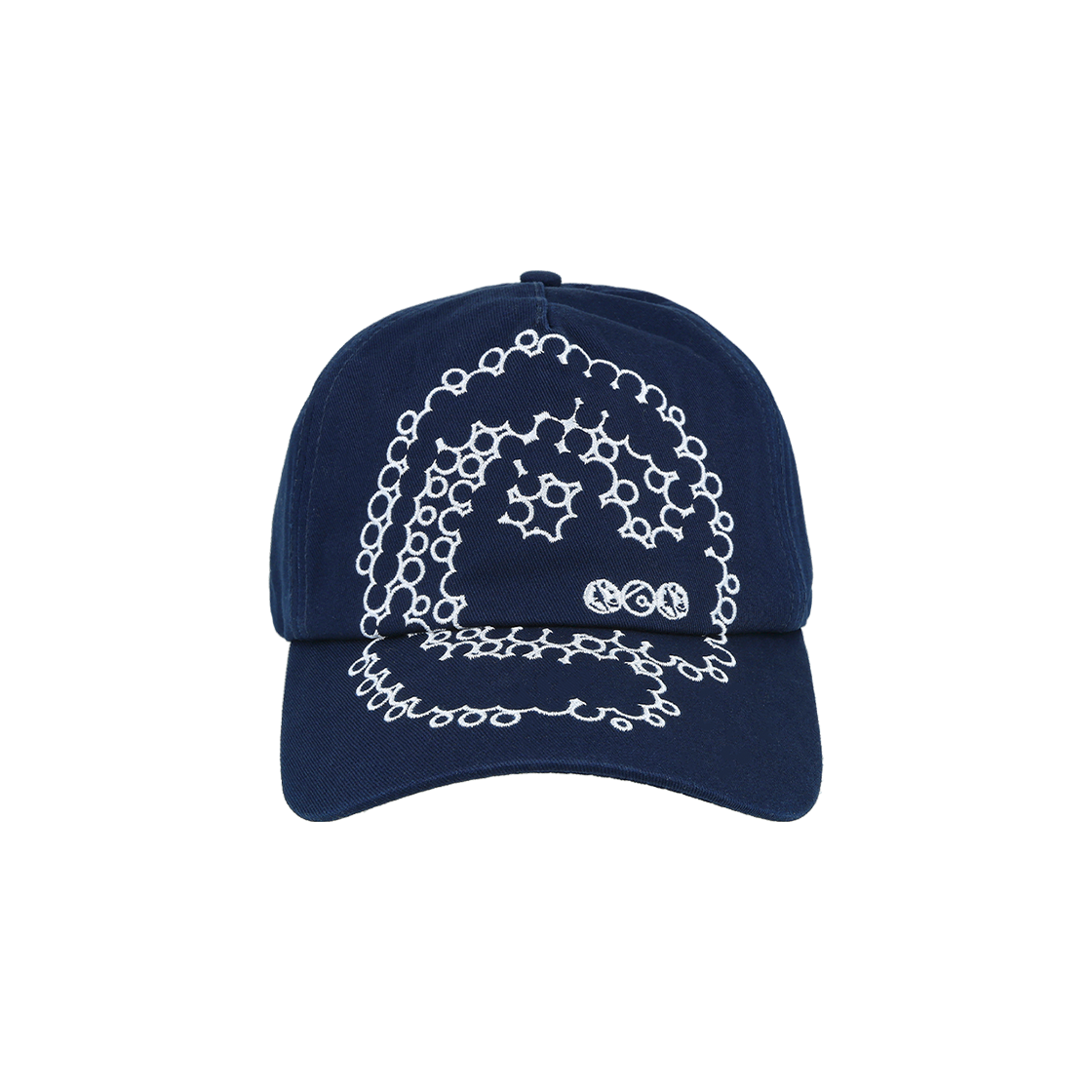 더왈드 에이에이에스 로고 베이스볼 캡 네이비(THE WARLD Aas Logo Baseball Cap Navy) - 1