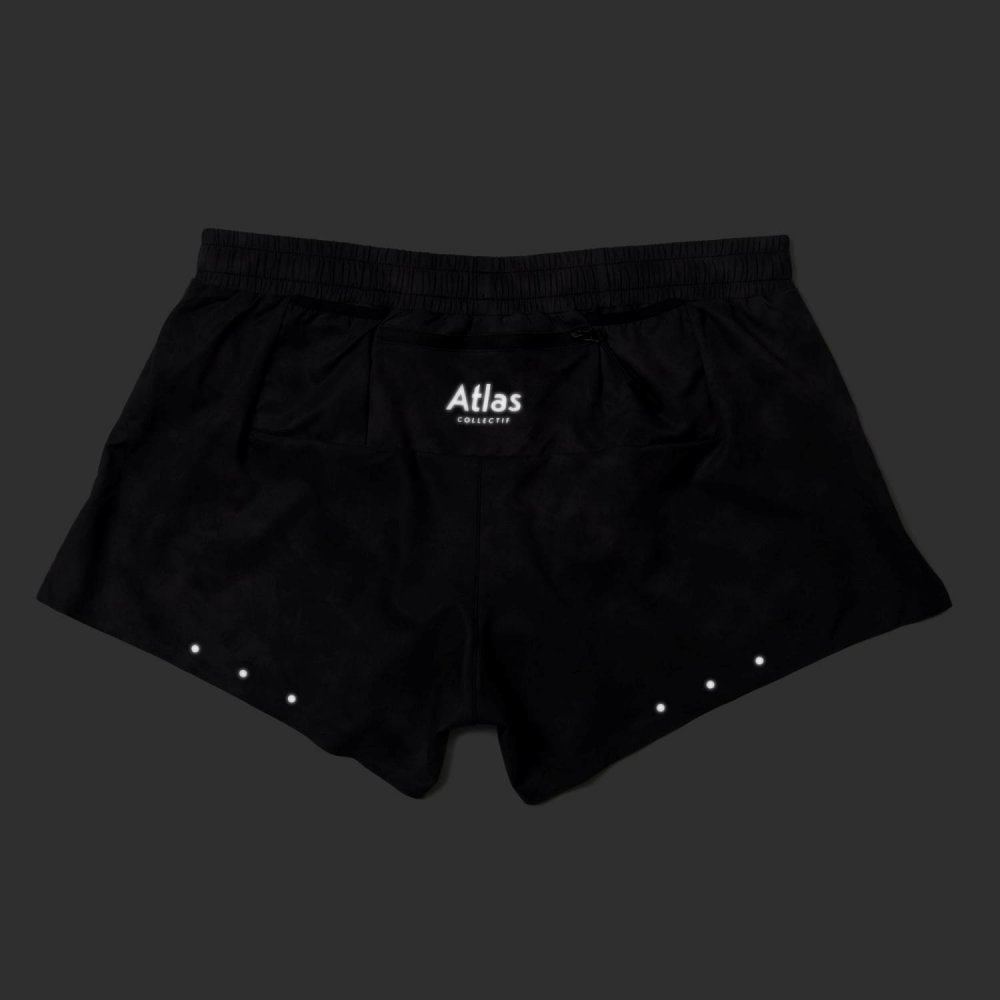 아틀라스 콜렉티프 V3 코어 남성 레이스 3인치 쇼츠 타이다이 블랙(Atlas COLLECTIF V3 Core MENS Race 3 Shorts Tie Dye Black) - 3
