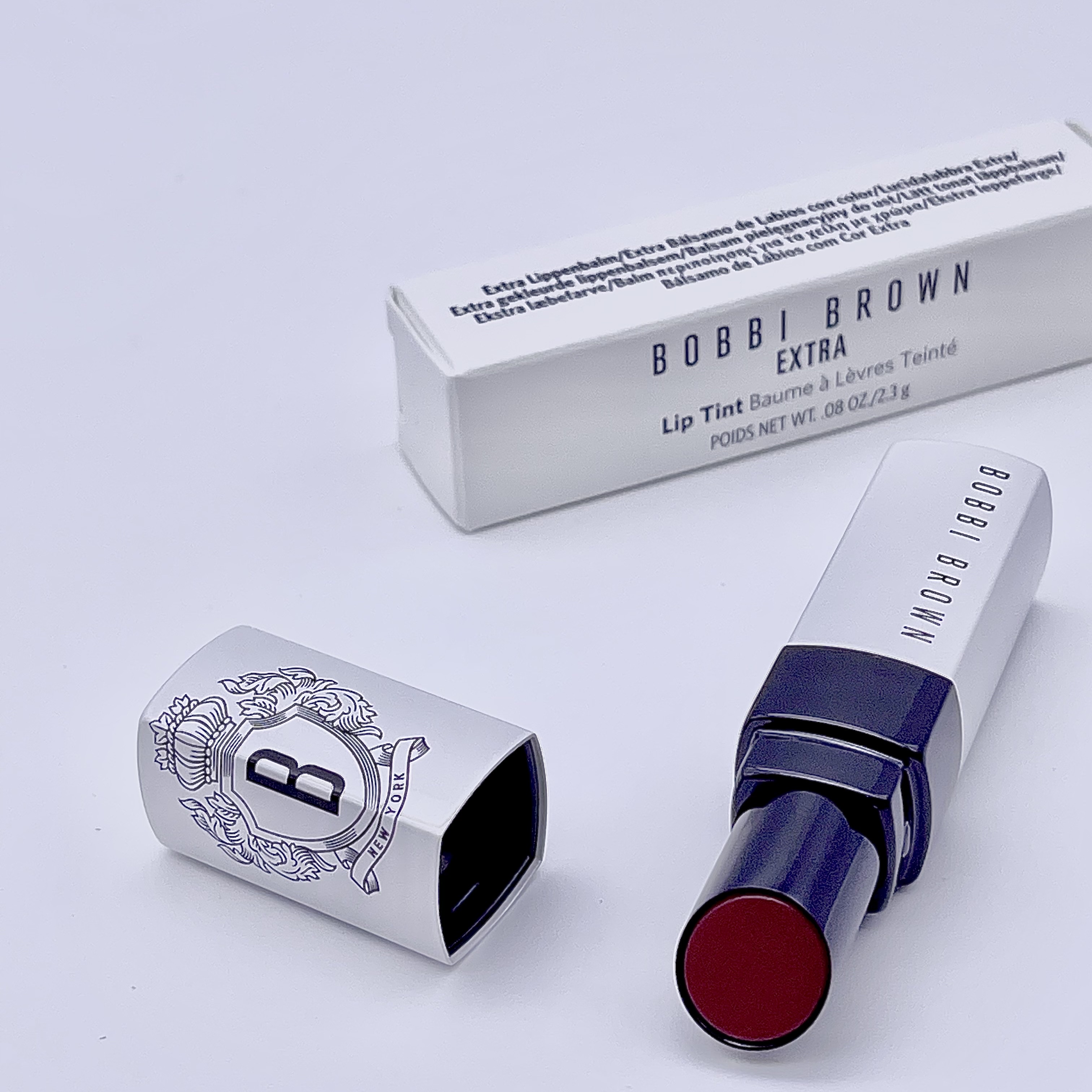 Bobbi Brown Extra Lip Tint Balm Bare Tangerine 착용 스타일 - 8