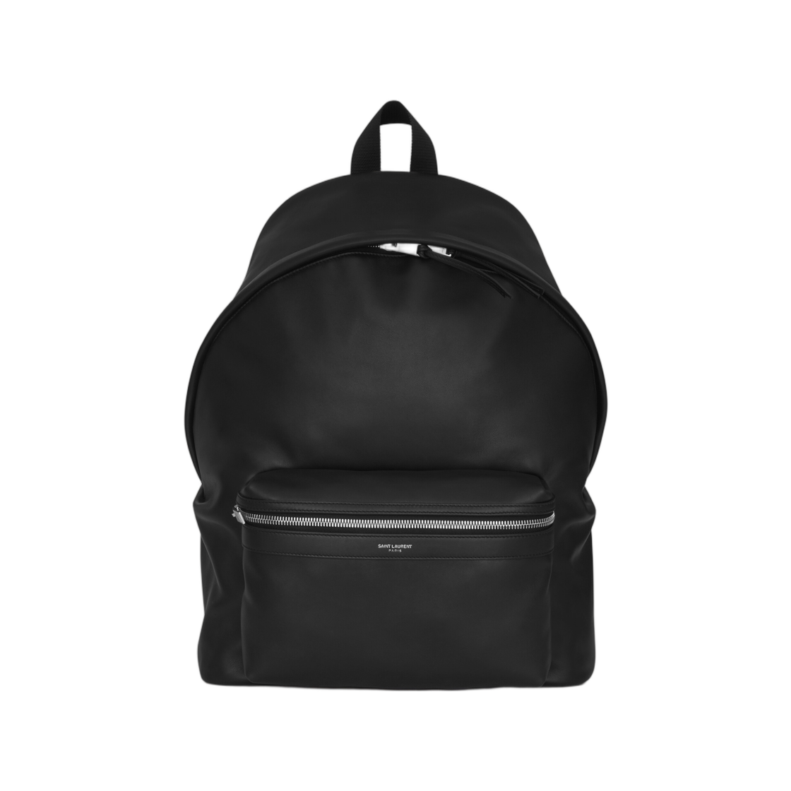534967-AAE8M-1000 Saint Laurent City Backpack in Matte Leather Black
