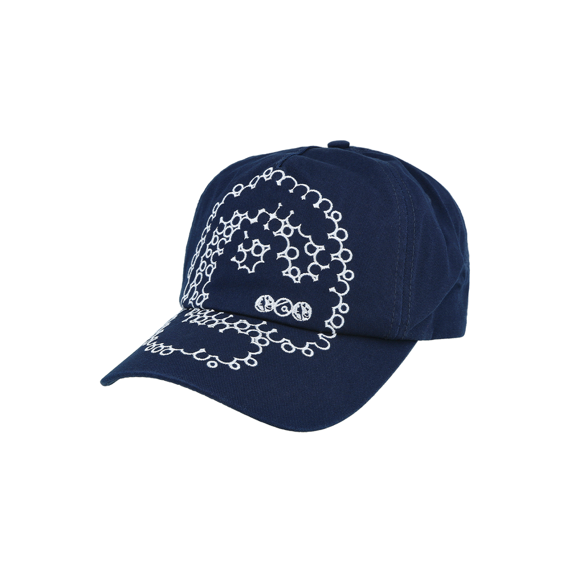 더왈드 에이에이에스 로고 베이스볼 캡 네이비(THE WARLD Aas Logo Baseball Cap Navy) - 2