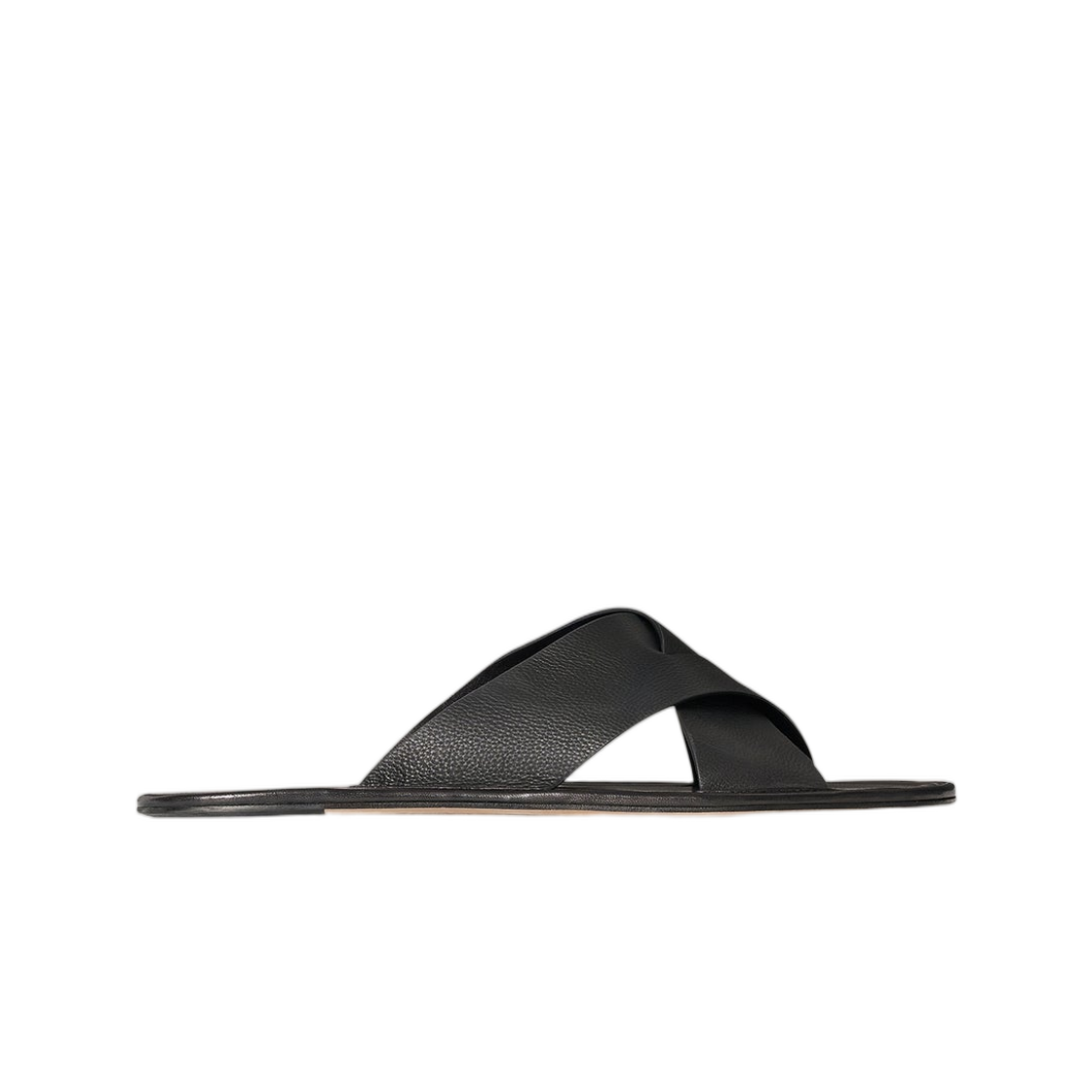 더 로우 맬릭 크로스 샌들 블랙(The Row Malick Cross Sandal Black)