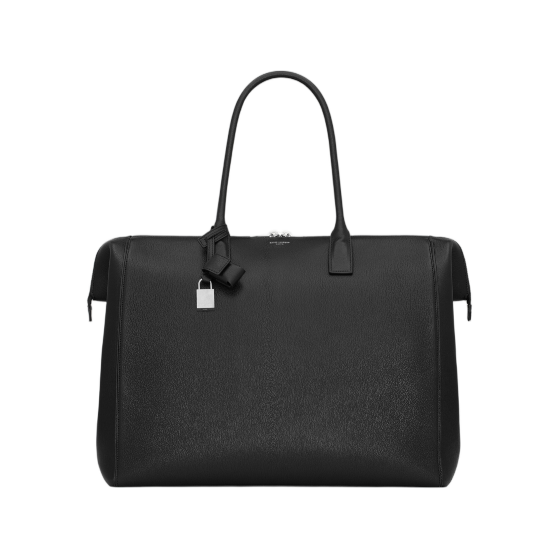 생로랑 노스 사우스 닥터 백 그레인드 레더 블랙(Saint Laurent North South Doctor Bag in Grained Leather Black) - 1