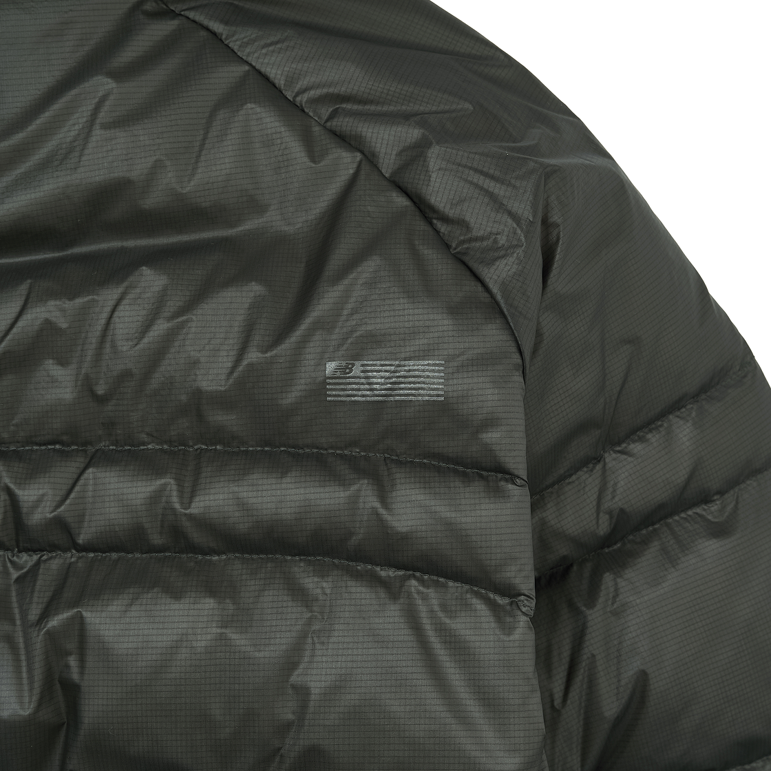 뉴발란스 플라잉 77 슈퍼라이트 후드 구스다운 자켓 다크 카키(New Balance Flying 77 Superlight Hooded Goose Down Jacket Dark Khaki) - 4