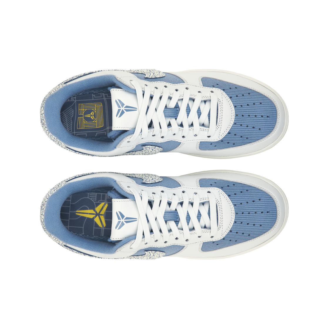 나이키 x 코비 브라이언트 에어포스 1 로우 프로트로 워크 블루 메탈릭 골드(Nike x Kobe Bryant Air Force 1 Low Protro Work Blue Metallic Gold) - 5