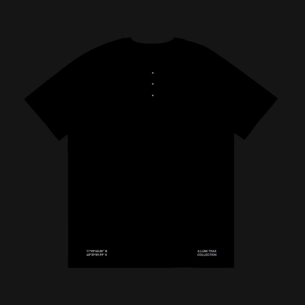 아틀라스 콜렉티프 일루미 트랙스 남성 러닝 티셔츠 블랙(Atlas COLLECTIF Illumi Trax MENS Running TShirts Black) - 5