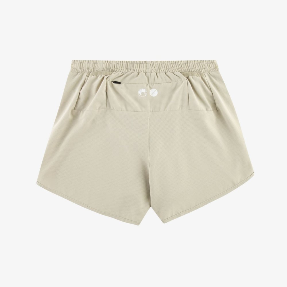 아틀라스 콜렉티프 에리아 포티스 여성 4인치 레이스 쇼츠 베이지(Atlas COLLECTIF Aeria Fortis WMNS 4 Race Shorts Beige) - 2