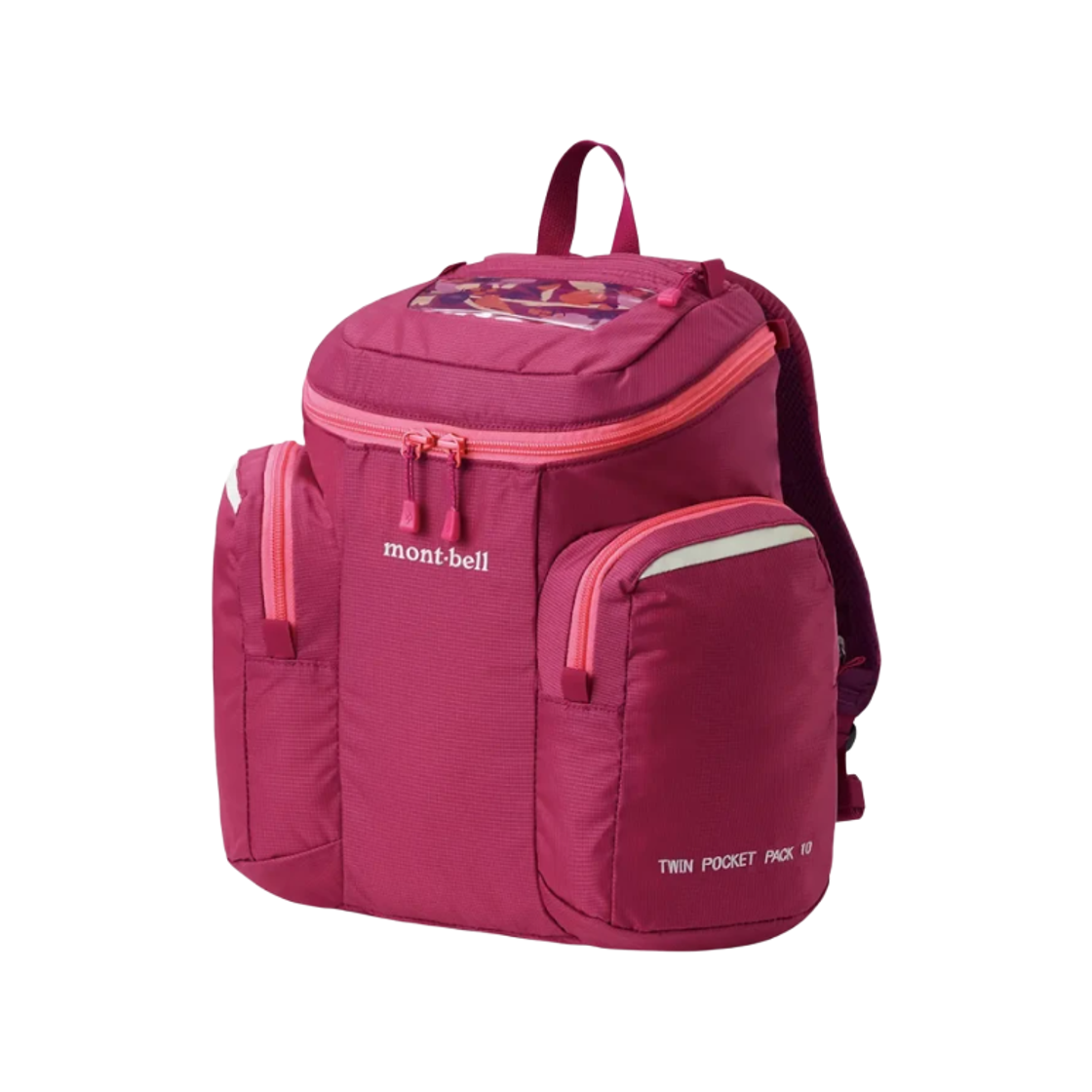 1133309 Montbell Twin Pocket Pack 10 Dark Fuchsia