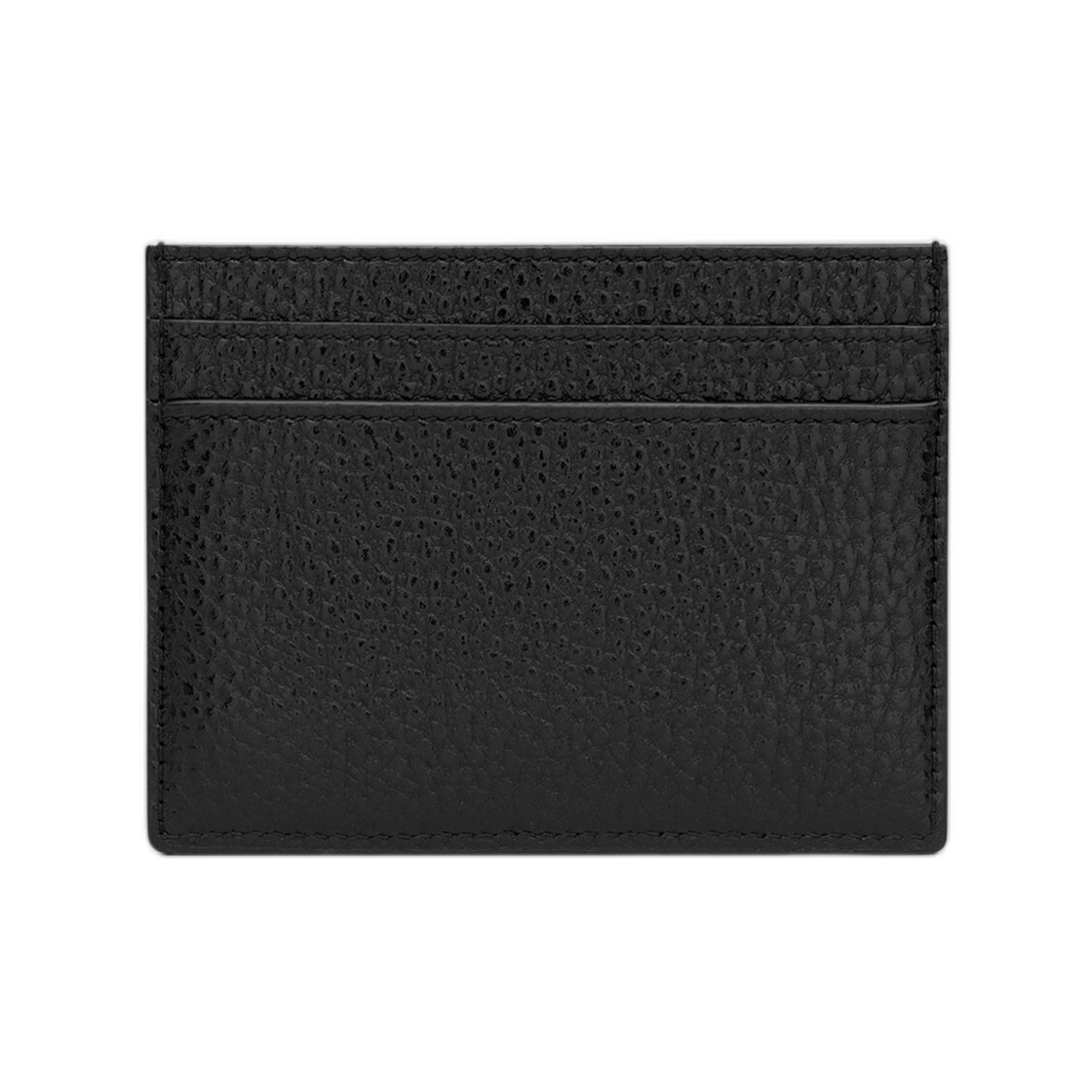 생로랑 타이니 카산드라 카드 케이스 그레인드 레더 블랙(Saint Laurent Tiny Cassandre Card Case in Grained Leather Black) - 2